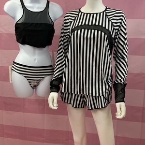 Lululemon 4pc set- Salty Swim sport bikini NWT